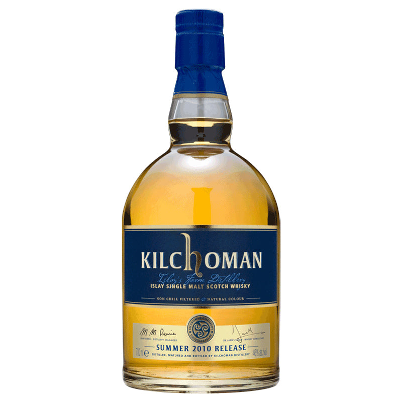 Kilchoman Summer 2010 Release Islay Single Malt Scotch Whisky