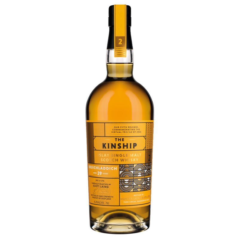 The Kinship Bruichladdich 29 Year Old Islay Single Malt Scotch Whisky