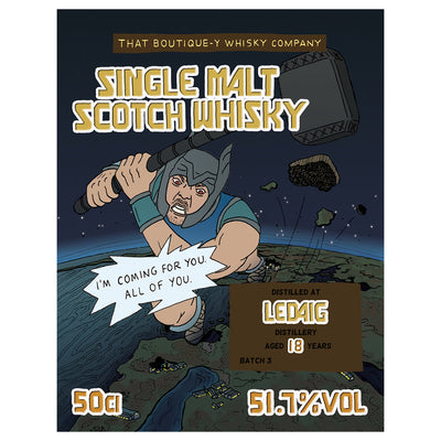 Ledaig 18 Year Old Boutiquey Single Malt Scotch Whisky