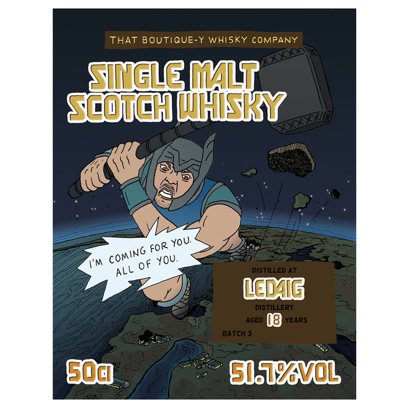 Ledaig 18 Year Old Boutiquey Single Malt Scotch Whisky