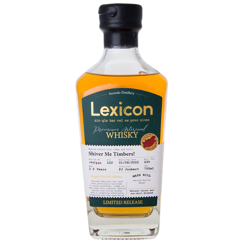 Lexicon Shiver Me Timbers! South African Whisky