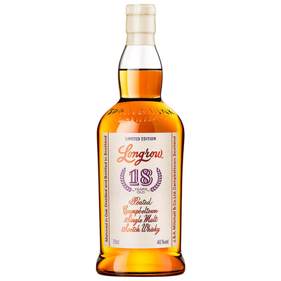 Longrow 18yo Campbeltown Single Malt Scotch Whisky