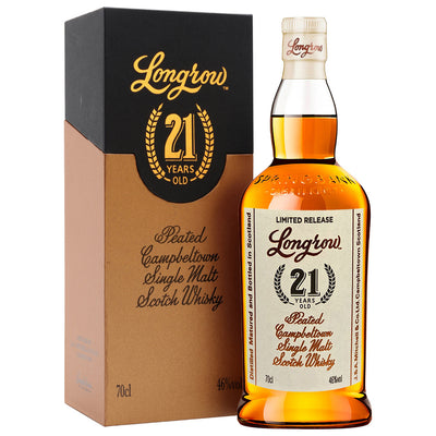 Longrow 21yo Campbeltown Single Malt Scotch Whisky