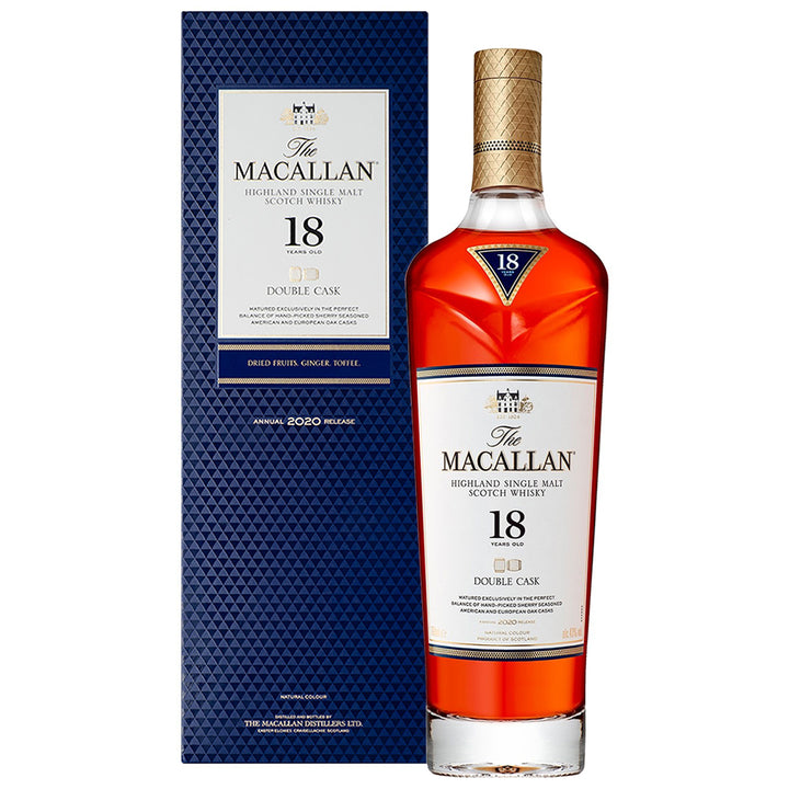 Macallan 18 Year Old Double Cask Scotch Whisky | Buy Online