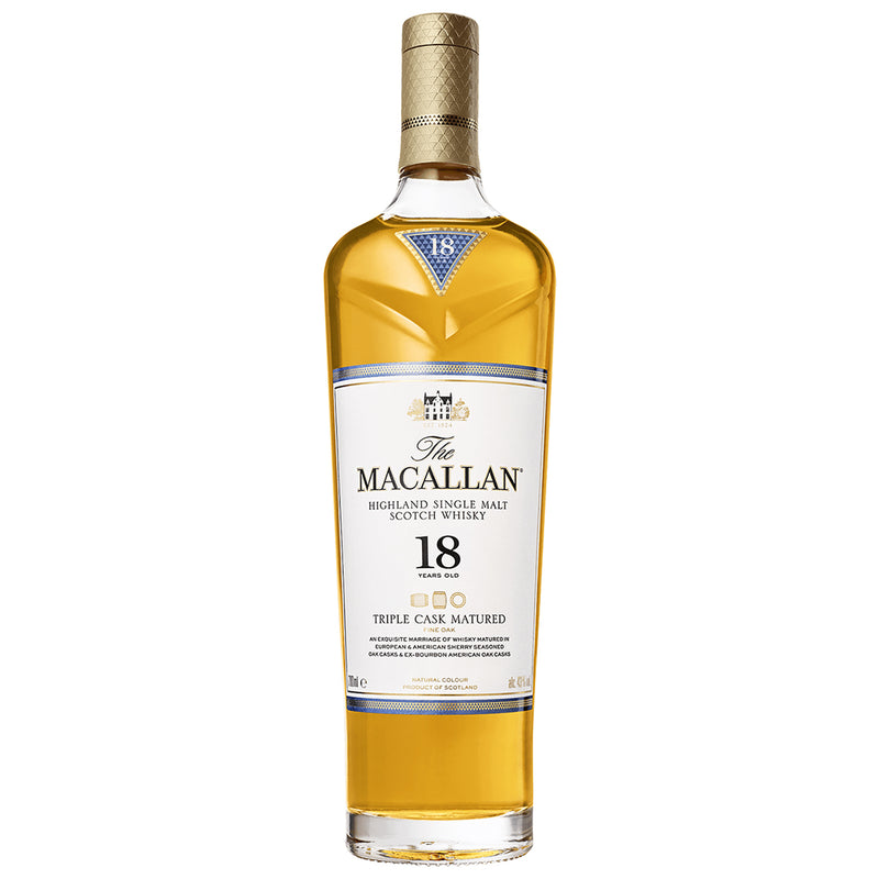 Macallan 18yo Triple Cask Speyside Single Malt Scotch Whisky