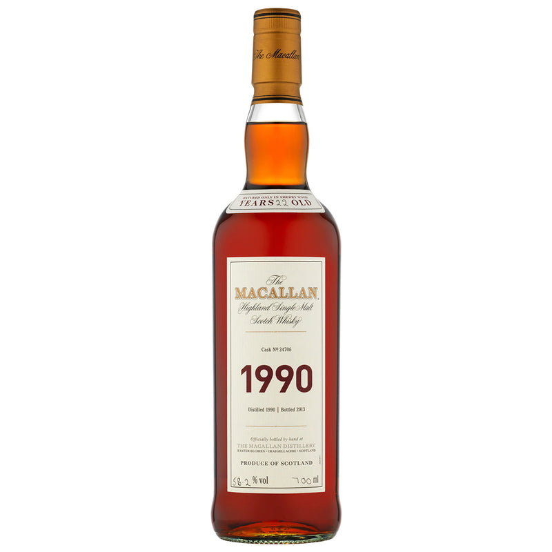 Macallan 1990 Fine & Rare Speyside Single Malt Scotch Whisky