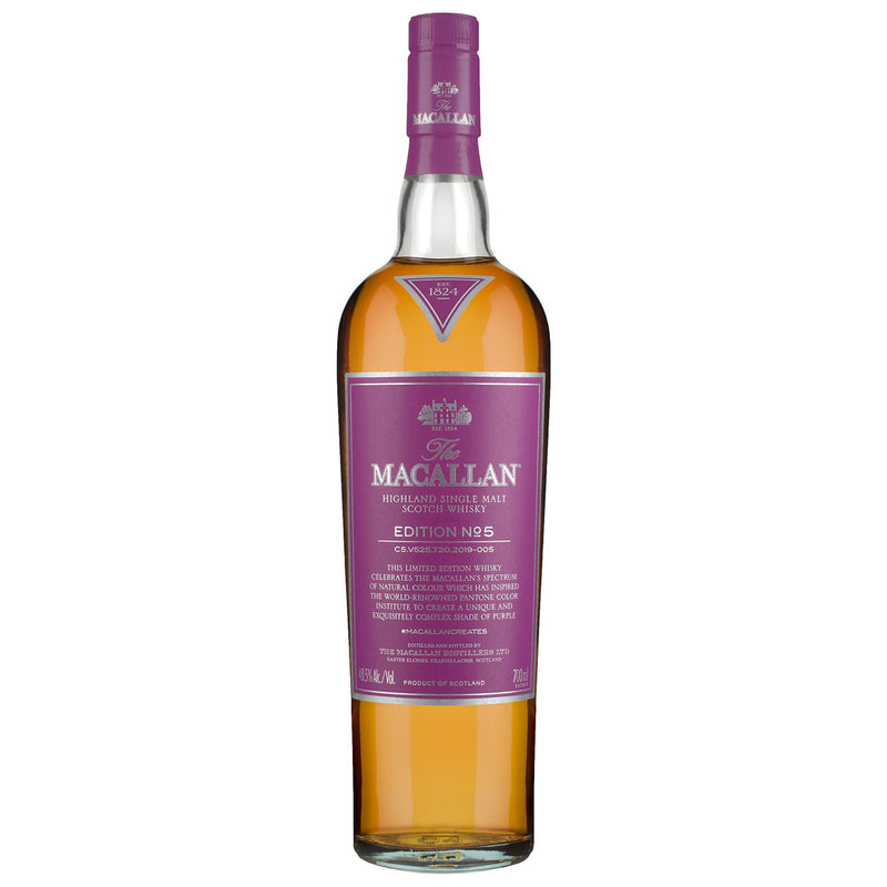 Macallan Edition No. 5 Speyside Scotch Single Malt Whisky