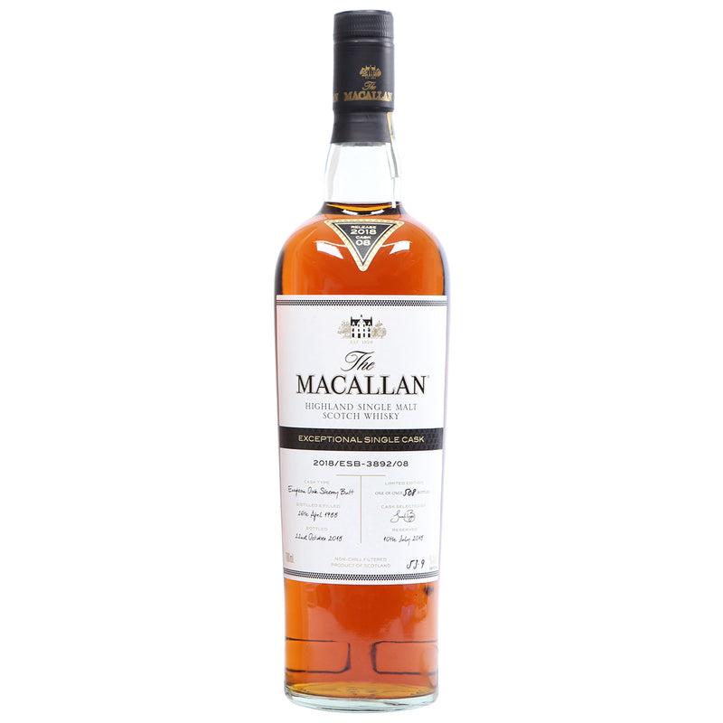 Macallan Exceptional Cask 2018/ESB Speyside Single Malt Scotch Whisky