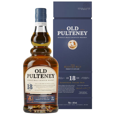 Old Pulteney 18 Year Old Highlands Single Malt Scotch Whisky