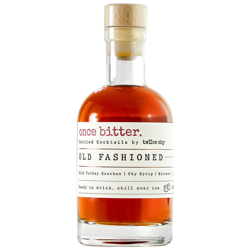 Once Bitter Old Fashioned Cocktail