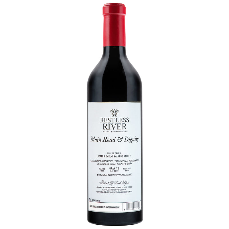 Restless River Main Road & Dignity Cabernet Sauvignon 2018