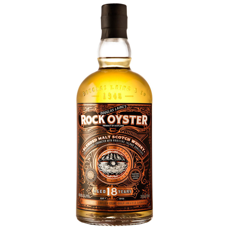 Rock Oyster 18yo Limited Edition Islands Blended Malt Scotch Whisky