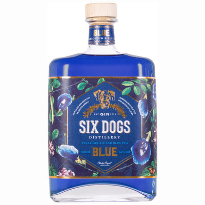 Six Dogs Blue Gin