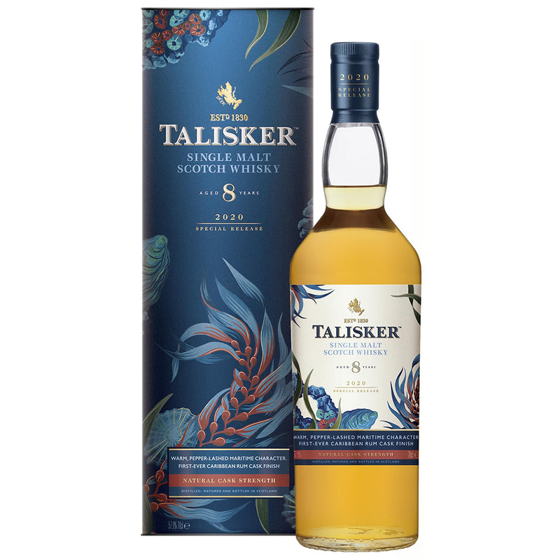 Talisker 8yo 2020 Release Islands Single Malt Scotch Whisky