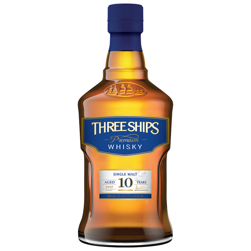 Three Ships 10 Year Old 2007 Single Malt South African Whisky