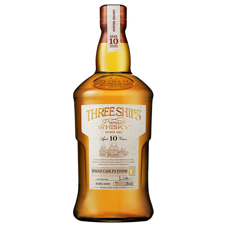 Three Ships 10yo PX Cask Single Malt South African Whisky