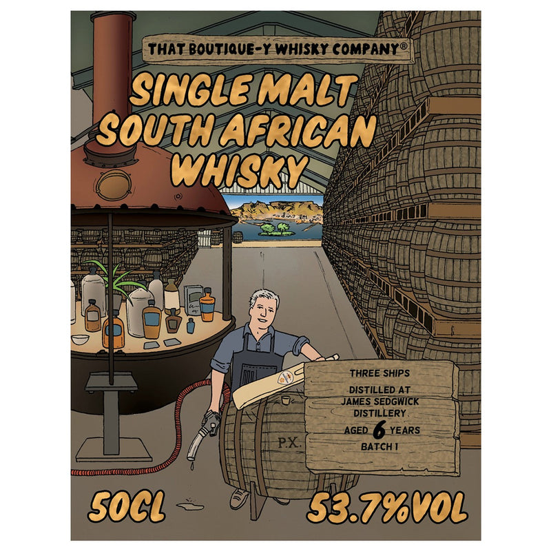 Three Ships 6yo Boutique-y South African Single Malt Whisky