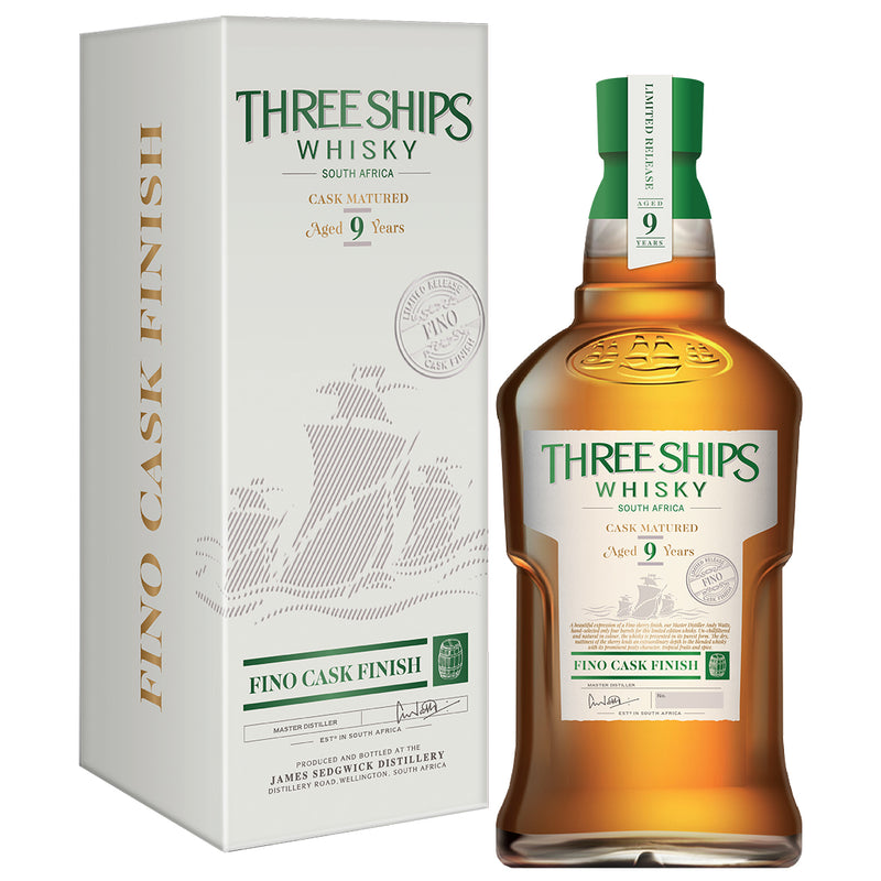Three Ships 9yo Fino Cask Finish Blended South African Whisky